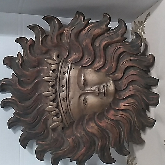 SUN ART STUNNING ELEGANTE ART SHINING SUN WALL DECOR - Picture 3 of 13